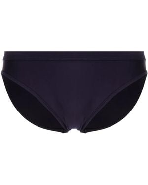 Duskii Bas De Bikini À Logo Imprimé - Bleu