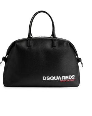 DSquared² Handtasche Mit Logo-Print - Schwarz