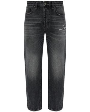 DIESEL Vaqueros 2024 D-Macs Con Efecto Envejecido - Negro
