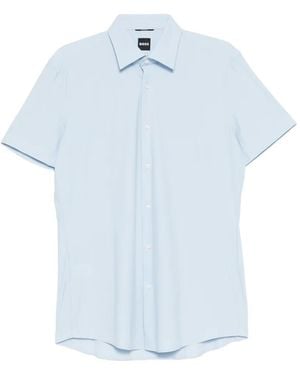 BOSS Short-Sleeved Shirt - Blue