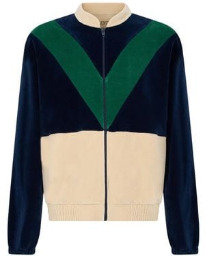 Valentino Garavani Colour-Block Zip-Up Jacket - Black