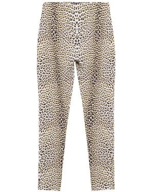 Roberto Cavalli Animal-Print Leggings - Natural