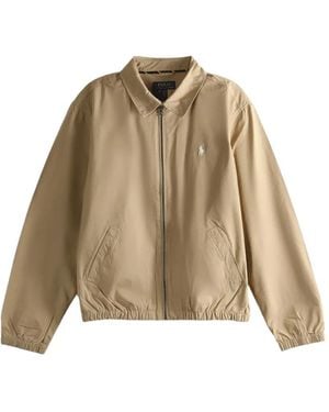 Polo Ralph Lauren The Bayport Zip-Up Jacket - Natural