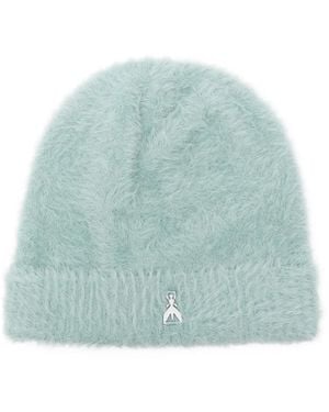 Patrizia Pepe Logo-Plaque Beanie - Green