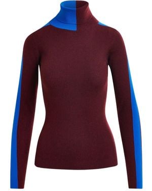 Essentiel Antwerp Iffort タートルネック セーター - パープル
