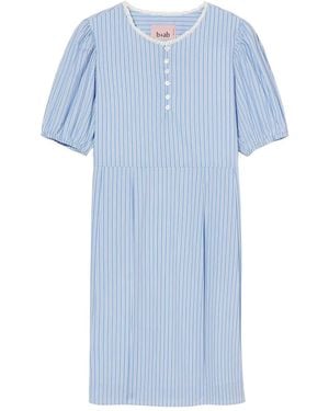 B+ AB Mnikileid mit Puffärmeln - Blau