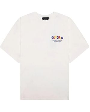 NAHMIAS T-Shirt mit Ballon-Print - Weiß