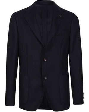 Lardini Cashmere-blend blazer - Blau