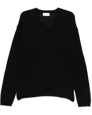 Diana Studio V-Neck Jumper - Black