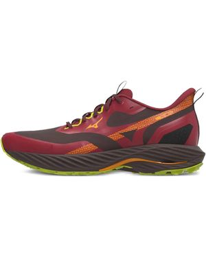 Mizuno Baskets À Fermetures Scratch - Marron