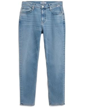 ARMEDANGELS Jean Aarjo Tarpa À Coupe Slim - Blue