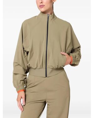 SQUATWOLF Zip-up Oversized Jacket - Natural