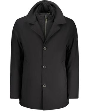 North Sails Logo-Patch Jacket - Black