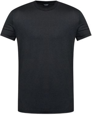 DSquared² Klassisches T-Shirt - Schwarz