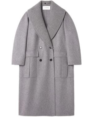 Lanvin Double-Faced Coat - Grey
