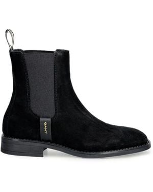 GANT Suede Chelsea Boots - Black