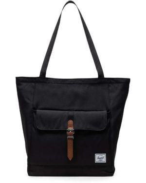 Herschel Supply Co. Retreat Front-Pocket Tote Bag - Black