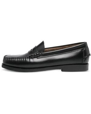 Sebago Madison Square-Toe Loafers - Black