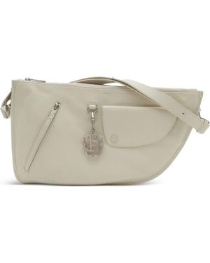Burberry Shield Twin Shoulder Bag - Grey