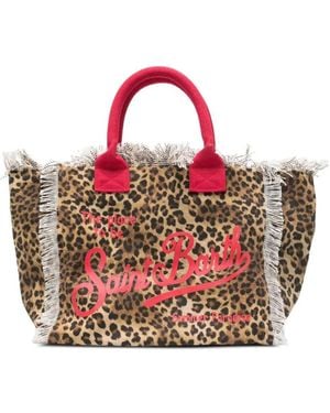 MC2 Saint Barth Borsa Tote Leopardata - Rosa