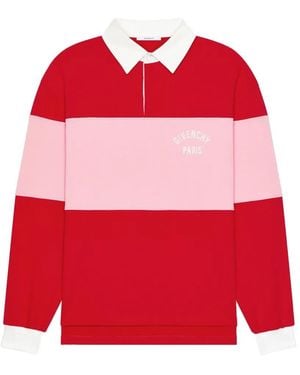 Givenchy Bicolor Polo - Red