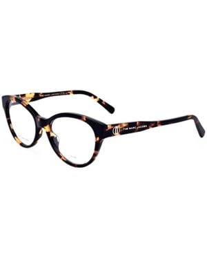 Marc Jacobs Tortoiseshell-Effect Cat-Eye Glasses - White