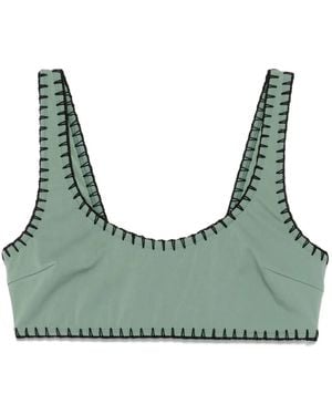 Nanushka Malti Bikini Top - Green