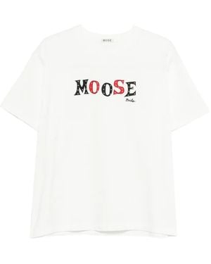 Bode Moose T-Shirt - Wit