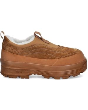 Diemme Badia Basso Shearling-Lined Snow Boots - Brown