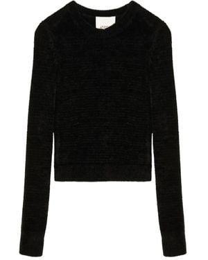 Isabel Marant Panila Round-Neck Sweater - Black
