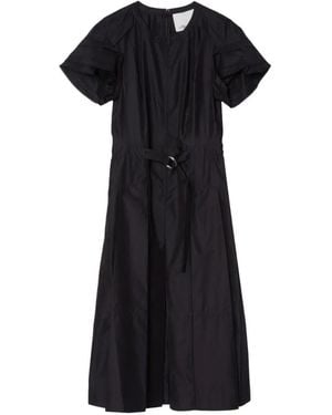 3.1 Phillip Lim Buckle Trim Dress - Black