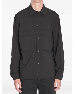 Moncler Hemd mit aufgesetzter Tasche - Schwarz