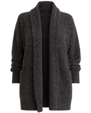 Iris Von Arnim Cardigan À Col Châle - Noir