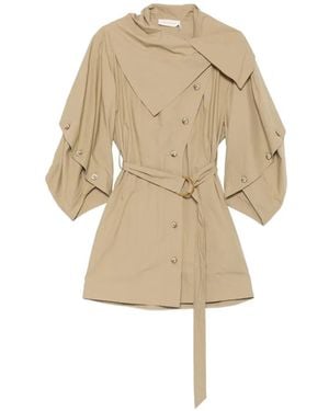 Zimmermann Valiant Utility Mini Dress - Natural