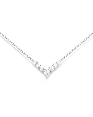 Melissa Kaye Aria Diamond Necklace - Metallic