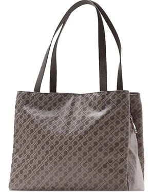 Gherardini Pattern Tote Bag - Brown