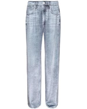 Rag & Bone Miramar Wide-Leg Jeans - Blue