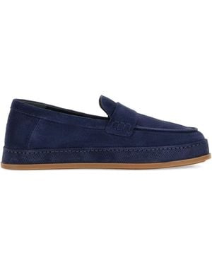 Hogan Mocasines de piel - Azul