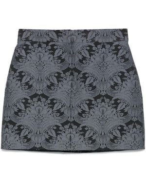 Max Mara Fitted Skirt - Grey