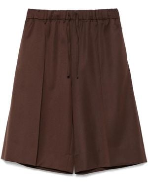 Simone Rocha Shorts Mit Weitem Bein - Braun