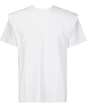 HELIOT EMIL Logo-Print T-Shirt - White