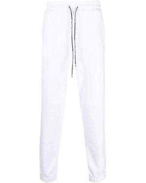 Vivienne Westwood Orb-Embroidered Cotton Track Trousers - White