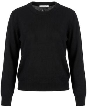 Patrizia Pepe Crew-Neck Sweater - Black