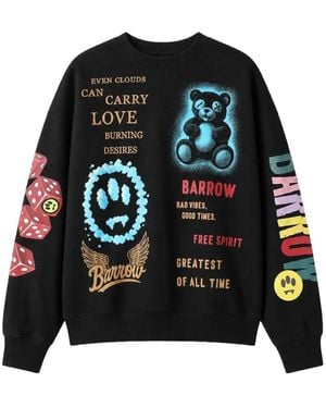 Barrow Graphic-Print Sweatshirt - Black