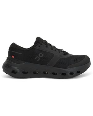 On Shoes Cloudrunner 3 Mesh Sneakers - Black