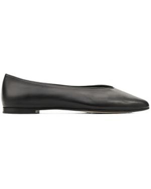 Lottusse Bella Almond-Toe Pumps - Black