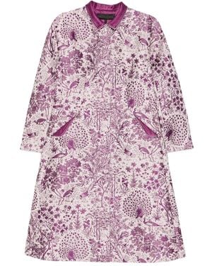 Shiatzy Chen Scape-Of-Curve Coat - Pink