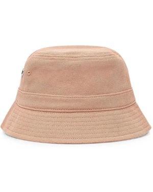 Lacoste Bob En Piqué À Patch Logo - Neutre