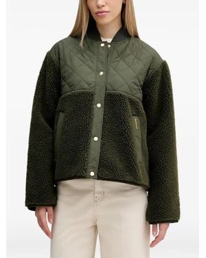 Barbour Quilted Teddy Jacket - Green