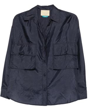 Momoní Pitanga Chest-Pocket Shirt - Blue